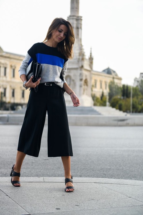 cropped trousers for youth