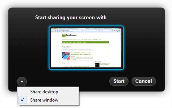 windows 8 скайп демонстрация экрана