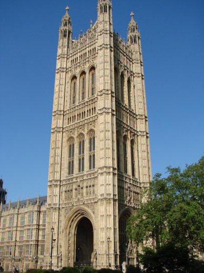 башня Виктории в Лондоне