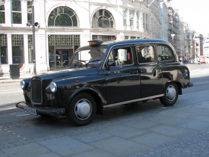 Лондонское такси фото