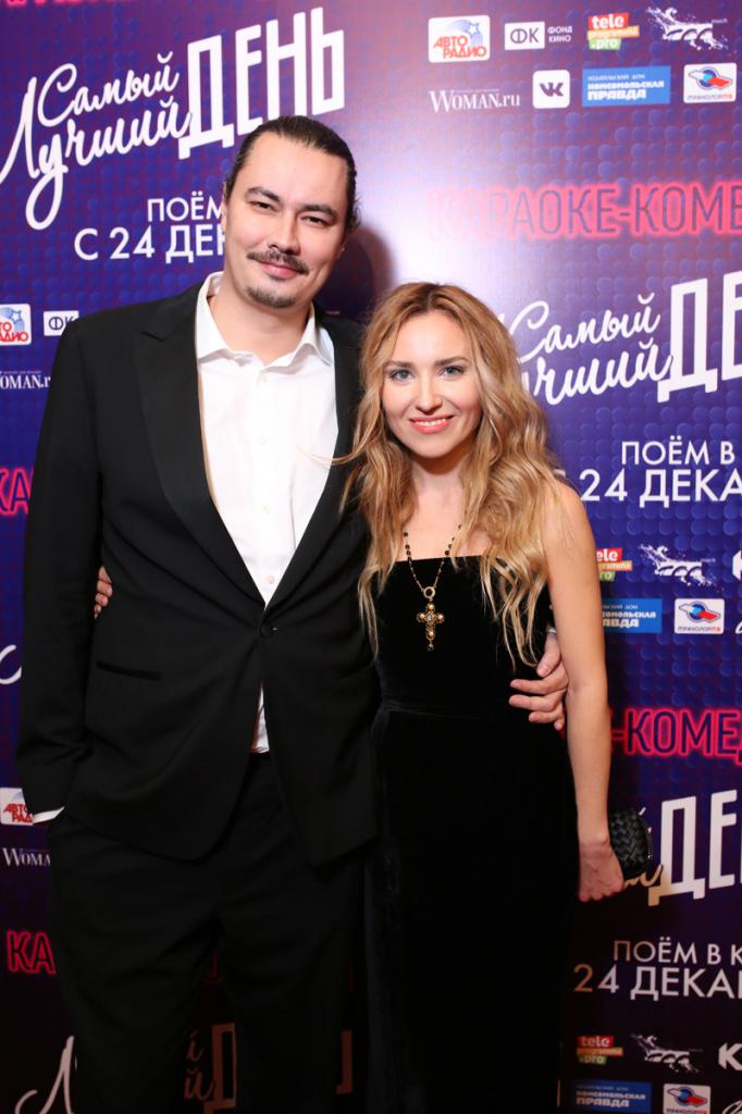 Жора Крыжовников с женой Юлией Александровой