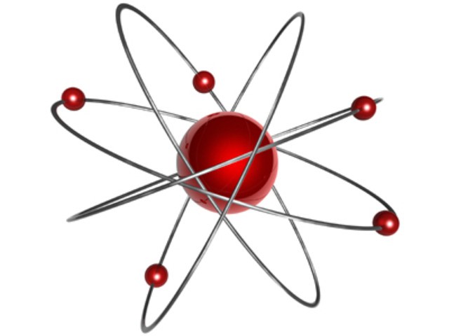 Rutherford atomic structure model