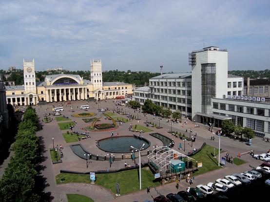 жд вокзал Харьков