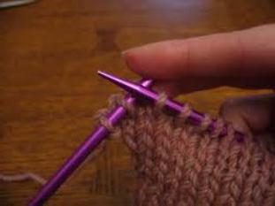 start knitting a sweater