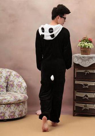 пижама кигуруми панда