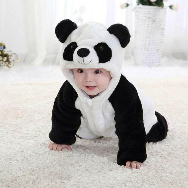 пижама комбинезон панда