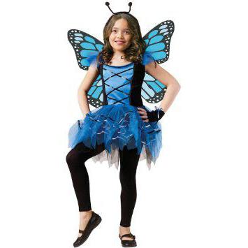 костюм бабочки для девочки своими руками