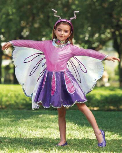 детский костюм бабочки