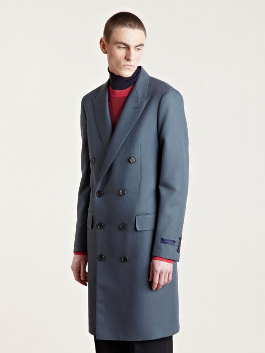 классические пальто двубортные