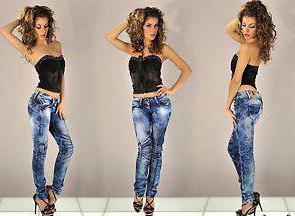 джинсы прямые женские