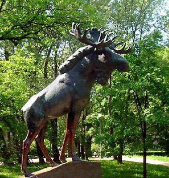 elk sculpture vyborg