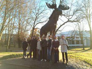 moose sculpture vyborg year of creation