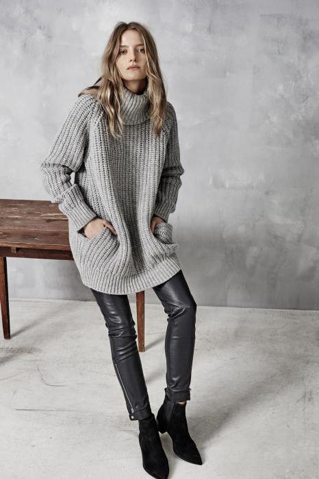 voluminous sweater with what to wear