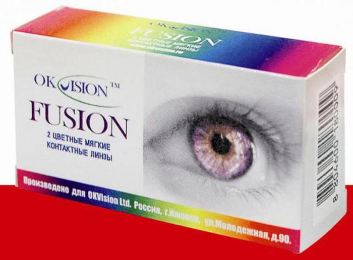контактные линзы okvision fusion 