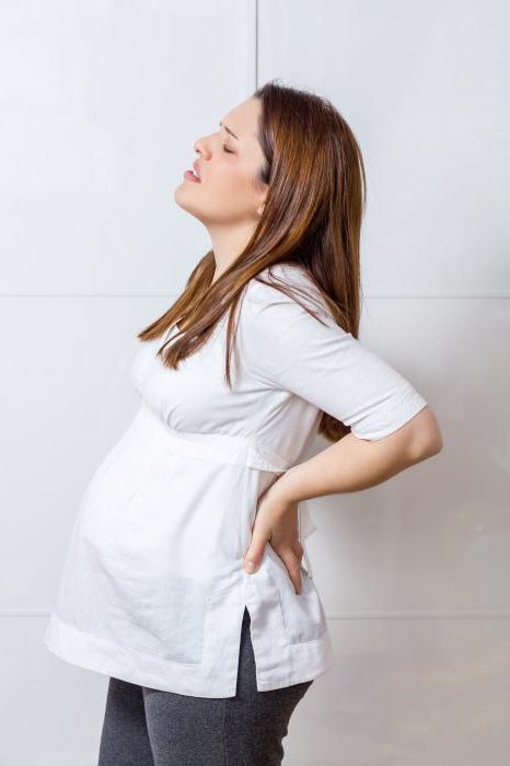 На 38 неделе беременности болит низ живота с левой стороны thumbnail