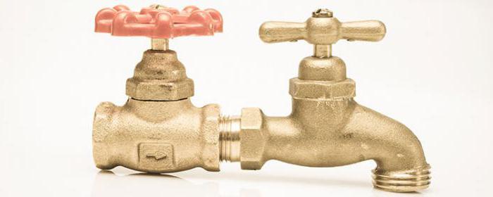 water taps and valves