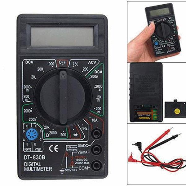 Цифровой мультиметр DT-830B: инструкция по эксплуатации и отзывы