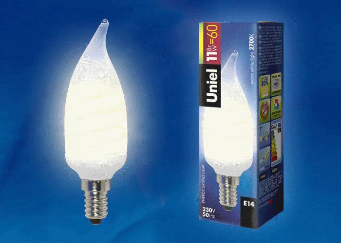 лампа энергосберегающая 11w