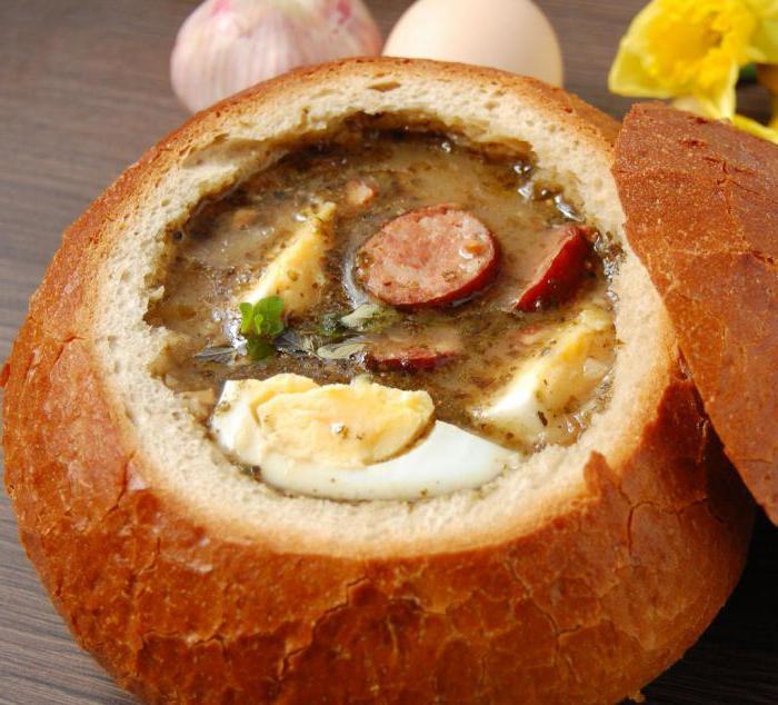 польский суп журек