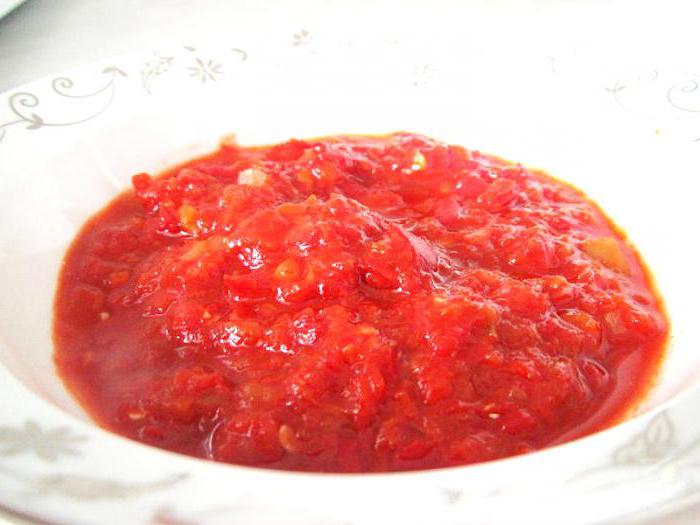 рецепт аджики из красного перца