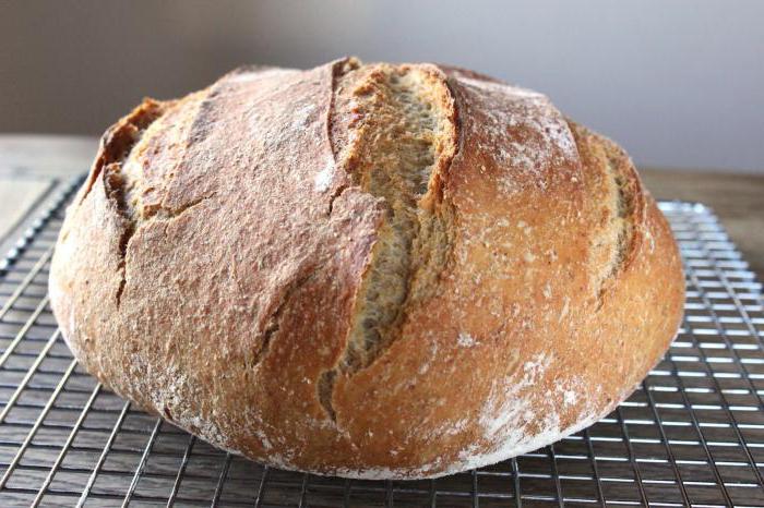 пшенично ржаной хлеб на закваске