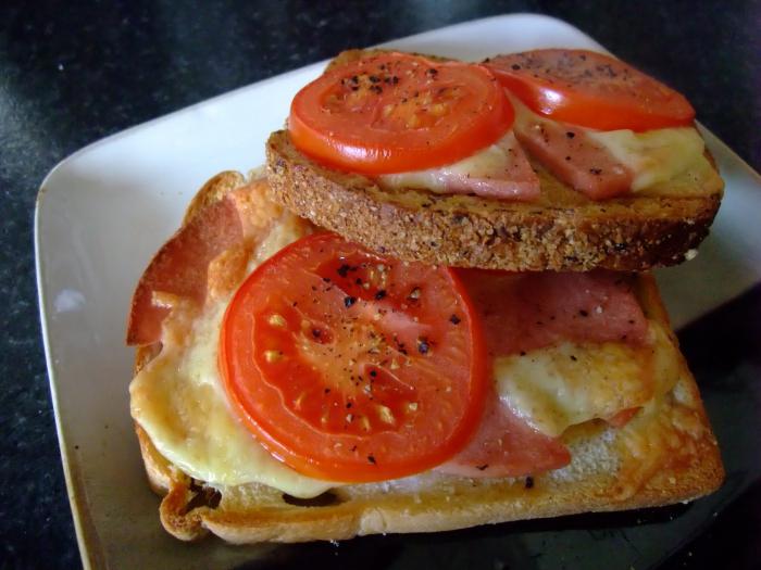Рецепт горячих бутербродов в духовке