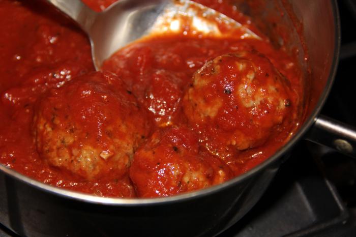рецепт тефтелей в томатном соусе в духовке