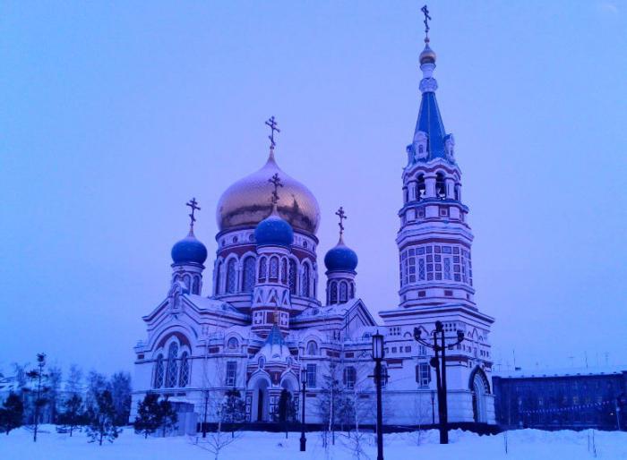 Успенский собор омск фото