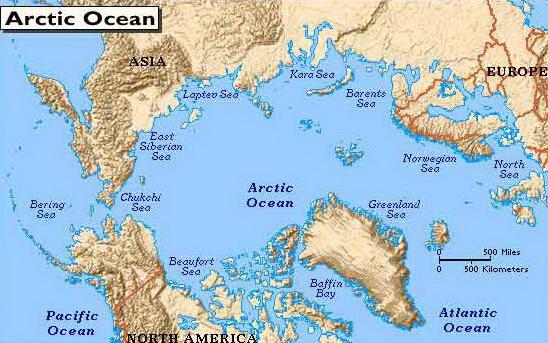 особенности северного ледовитого океана