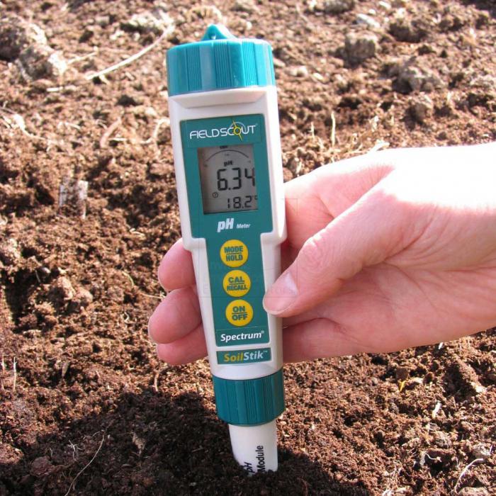  определить кислотность почвы самостоятельно на своем участке