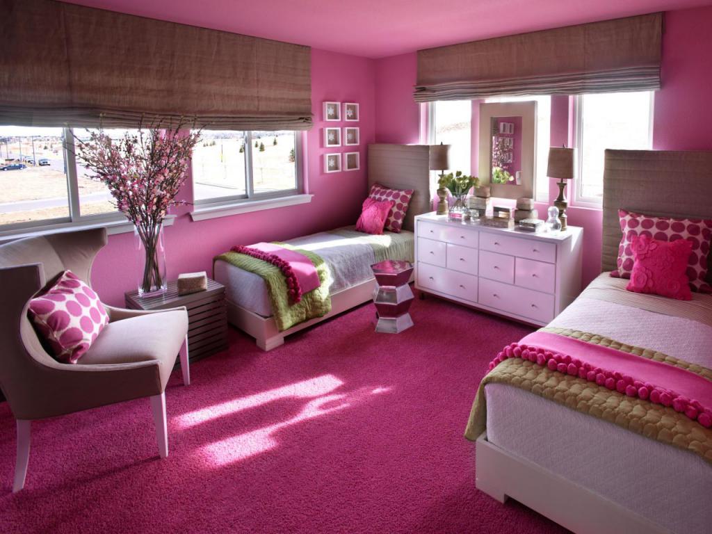 Дизайн комнаты для девочки подростка