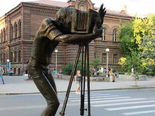 monuments of Krasnoyarsk photo