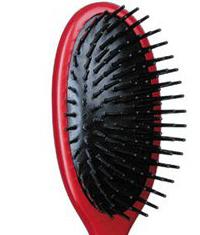 using a natural hair comb