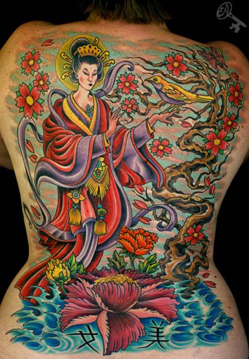японские татуировки