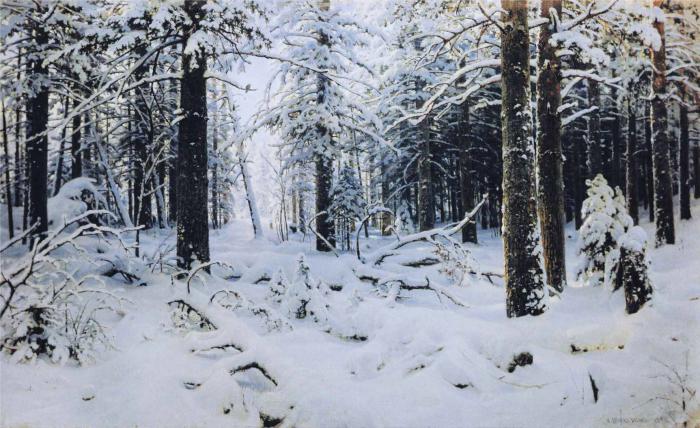 картины о зиме русских художников