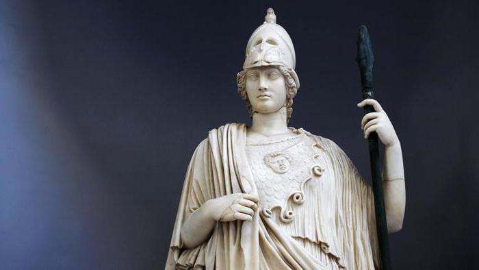 athena goddess myths