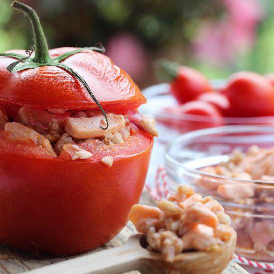 stuffed tomatoes recipe with cheese and garlic