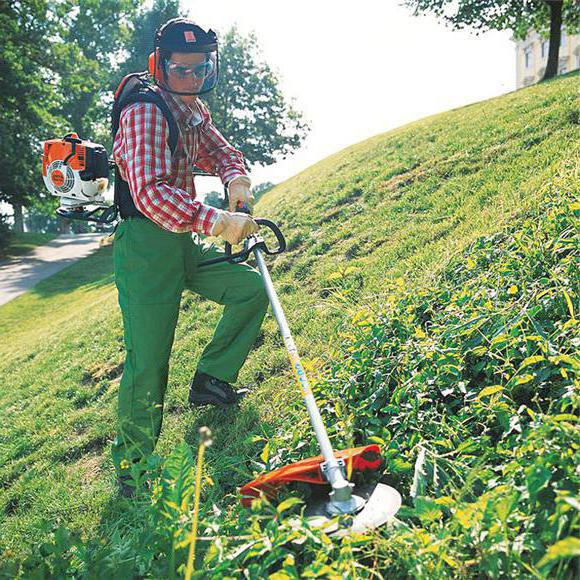 electric grass mowing trimmer