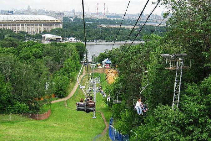 канатная дорога в москве