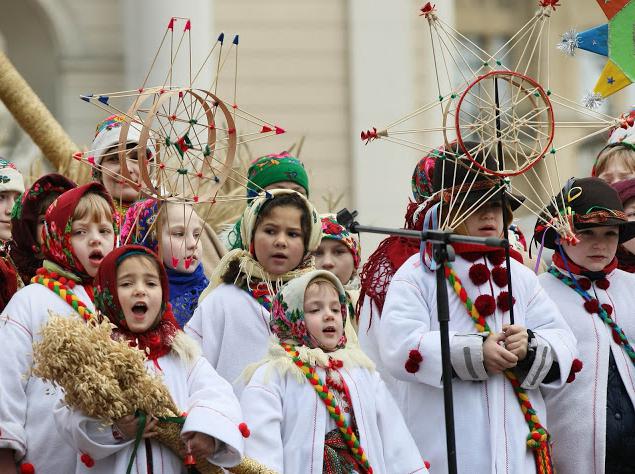 какие традиции на рождество в украине 