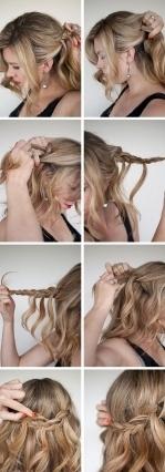 hairstyle waterfall how to weave