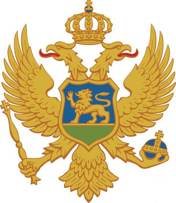 герб Черногории описание