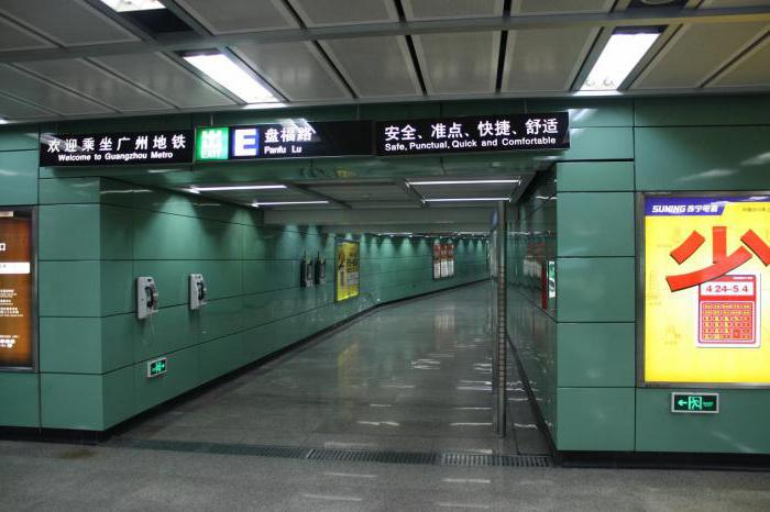 станции метро Гуанчжоу