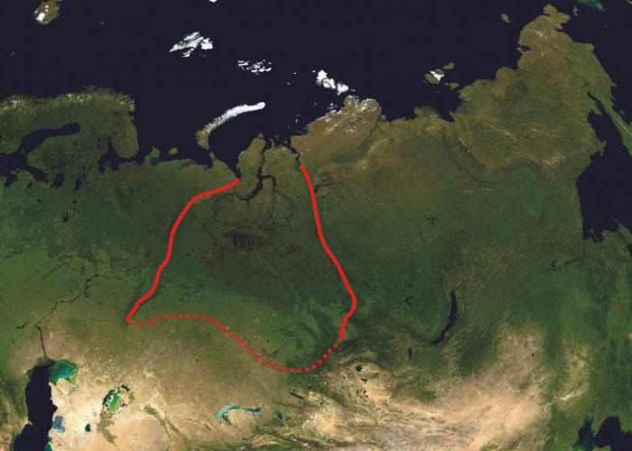 географическое положение Западной Сибири