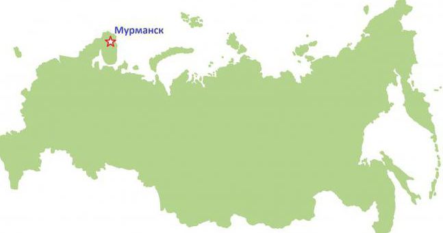 географическая широта Мурманска