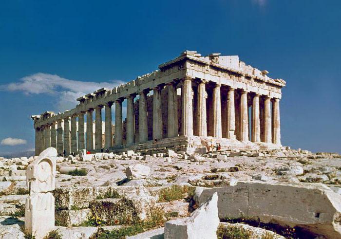  три основных типа ордера в древнегреческой архитектуре 