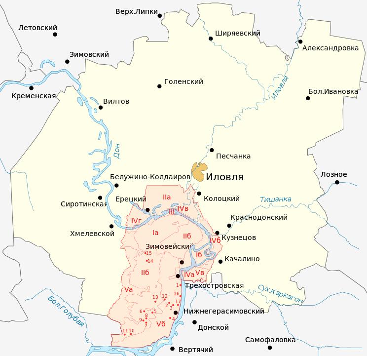 Natural Park Donskoy map