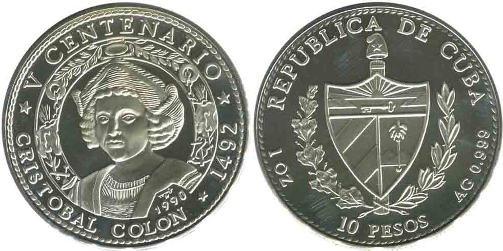 кубинский песо монеты
