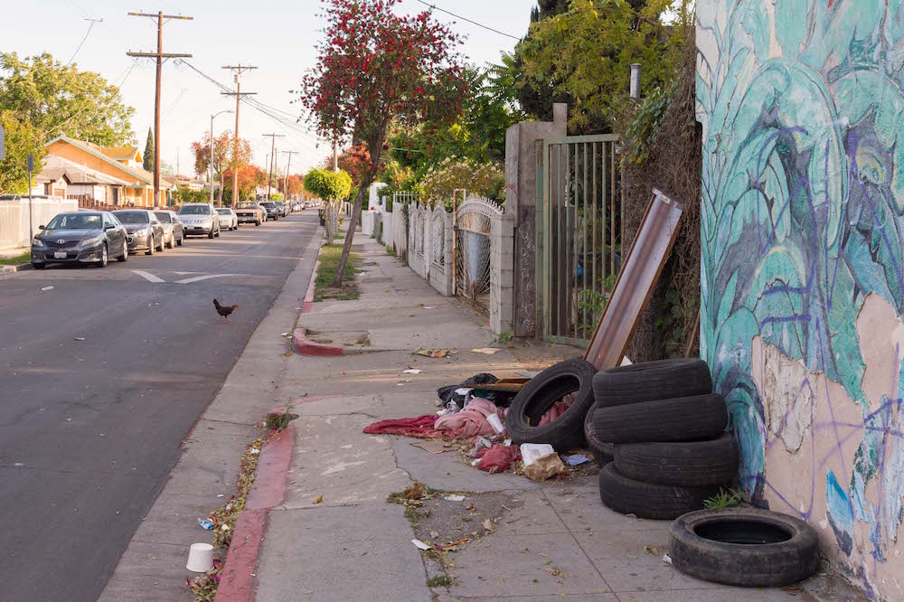 гетто-районы Лос Анджелеса