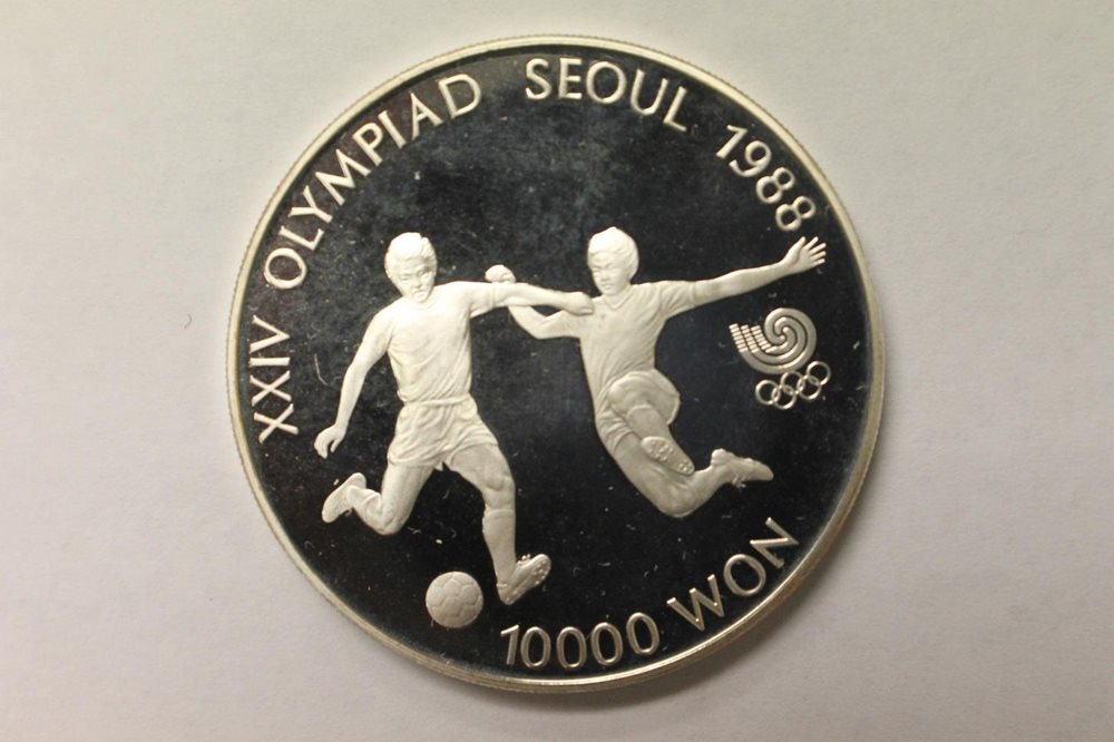 монеты Южной Кореи юбилейные